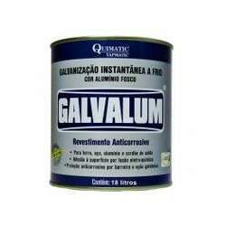 Galvalum Galvanização a Frio Aluminizada Tinta 18 litros Quimatic-DA4