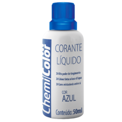 Corante Líquido Azul 50ml - 680469 - CHEMICOLOR