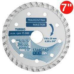Disco de Corte Diamantado Turbo 4 3/8 Standard 42596/504 Tramontina