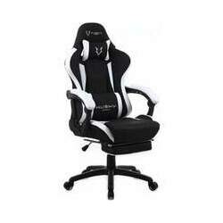 Cadeira Gamer Husky Gaming Tempest 500, Preto e Branco, Com Almofadas, Descanso Para Pernas Retrátil, Reclinável - HGMA082