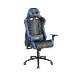 Cadeira Gamer Husky Gaming Hailstorm, Preto e Azul, Com Almofadas, Reclinável, Descanso de Braço 2D - HHA-BB