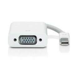 Adaptador Apple Mini DisplayPort para VGA, Branco - MB572BE/B