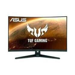 Monitor Gamer Asus TUF 31.5 Curvo LED Full HD, 165 Hz, 1ms, HDMI, 120% sRGB, VESA, FreeSync Premium, Som Integrado - VG328H1B