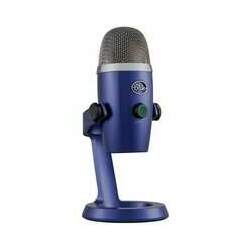 Microfone Condensador Podcast, USB, Blue Yeti Nano Azul - 988-000089