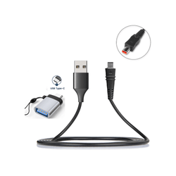 Cabo de Alimentação AC AA-MA9 USB para Filmadoras Samsung com Adaptador USB-C
