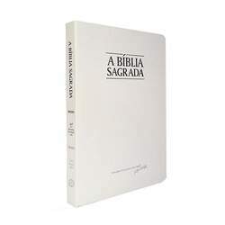 A Bíblia Sagrada ACF Letra Grande Semi Luxo Branca