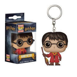 Pocket Pop Keychains (Chaveiro) Harry Potter Vassoura : Harry Potter Funko