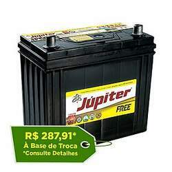 Bateria Jupiter Free 50Ah - JJF50HD / JJF50HE - Selada