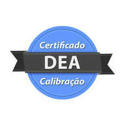 Calibração rastreada para DEA Desfibrilador Externo Automático