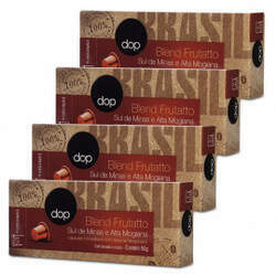 Kit Cápsulas de Café Dop Blend Frutatto - Compatíveis com Nespresso - 40 un