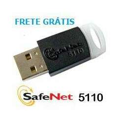 Token Safenet 5110 para certificado digital e-CPF, e-CNPJ, NFe 10 Unidades