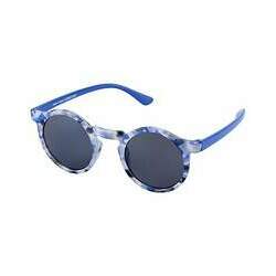 Óculos de sol infantil Carter's - Redondo de Tartaruga/ Azul
