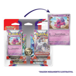 Pokémon 25 Cartas Blister Quadruplo Tinkatink Evoluções Em Paldea Escarlate E Violeta 2 Co