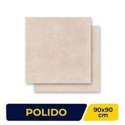 Porcelanato Polido 90x90cm Caixa 1,61m Portobello Artsy Cement Retificado - 24614E