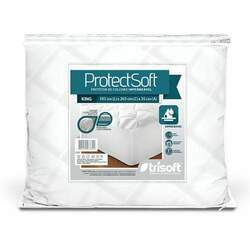 Protetor de colchão impermeável SOLTEIRO PADRÃO - Protect Soft com Slip - 090x190