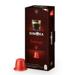 Cápsulas de Café Espresso Gimoka Intenso - Compatíveis com Nespresso - 10 un