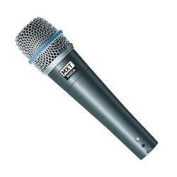 Microfone Dinâmico MXT Pro BTM-57A beta sm57 Com Cabo