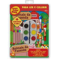 Livro Super Color Pack - Animais da Fazenda - Editora DCL