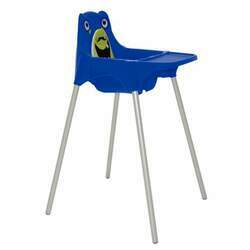 Cadeira Infantil Tramontina para Refeição Monster Alta em Polipropileno - Azul