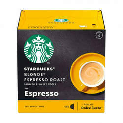 Cápsulas Nescafé Dolce Gusto Starbucks Blonde Espresso Roast 12un - Nestlé