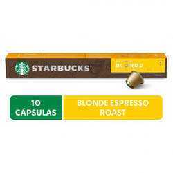Cápsulas de Café Nespresso Starbucks Blonde Espresso Roast - 10 un