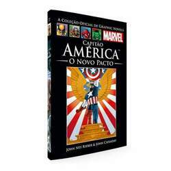 Coleção Salvat Graphic Novels Marvel - Capitão América - O Novo Pacto