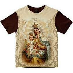 Camiseta Nossa Senhora do Carmo Rainha do Brasil