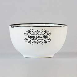 Bowl Life Branco em Cerâmica