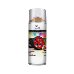 Spray de Envelopamento Líquido Multilaser 400Ml - Dourado - AU422