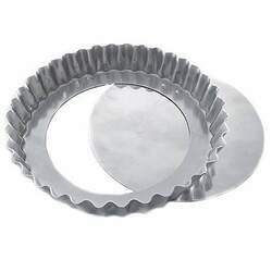Forma de Aluminio Torta de Maçã Crespa Fundo Falso nº30 Ref 3006 (29 5x28 5x2 5 cm) BWB 1unid