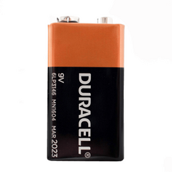 Bateria 9V Alcalina Duracell Blister c/ 2un