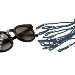 Cordão para Óculos em Nylon 115CC Azul com 12 unidades