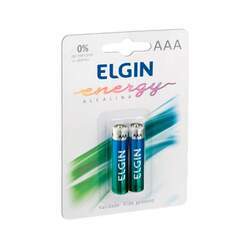 Pilha Alacalina AAA Elgin Energy - 2 unidades