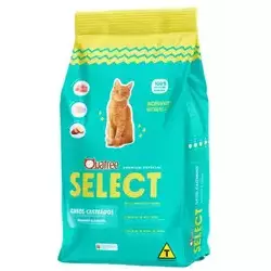 Quatree Select Gatos Castrados Frango 10,1 kg - (Sem Corantes)