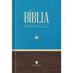 Bíblia e Hinário Novo Cântico ARA Capa Dura Azul