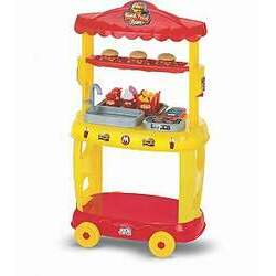 Food Truck Burguer Amarelo 8080 Magic Toys