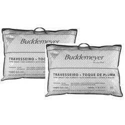 Kit 2 Travesseiros Toque de Pluma Buddemeyer