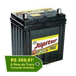 Bateria Jupiter Free 40Ah - JJF40HD - Selada