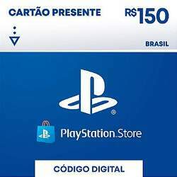 R 150 PlayStation Store - Cartão Presente Digital Exclusivo Brasil