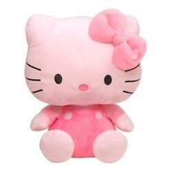 Pelucia Ty Beanie Babies Hello Kitty Pink 16cm Sunrio