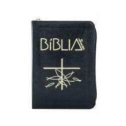 Bíblia de Aparecida - Bolso zíper preta