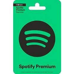 Spotify Premium - Cartão 3 Meses - R 50