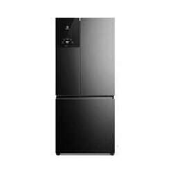 Refrigerador Multidoor Efficient Electrolux de 03 Portas Frost Free com 590 Litros AutoSense e Inverter Black Inox