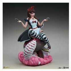 Estátua Alice in Wonderland Game of Hearts Edition - Fairytale Fantasies Statue - Sideshow