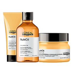 Kit L'Oréal NutriOil - Shampoo, Condicionador e Máscara