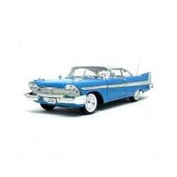 Miniatura Carro Plymouth Fury (1958) - Azul - 1:18 -