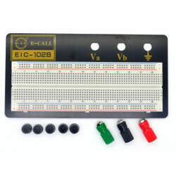Protoboard 830 pontos com kit de Jumpers EIC-102B 165-41-102B - E I C