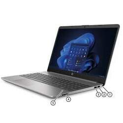 Notebook HP 250 G9 - Intel Core i5-1235U - 16GB RAM - SSD 256GB - Tela 15 6 - Windows 11 Pro - MPN: 86Y41LA AK4
