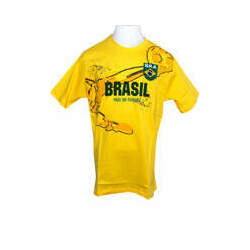Camisa Brasil Fuss Infantil - Amarela