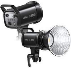 Iluminador Led Godox Sl100d 5600k 100w Luz Contínua Para Foto E Vídeo